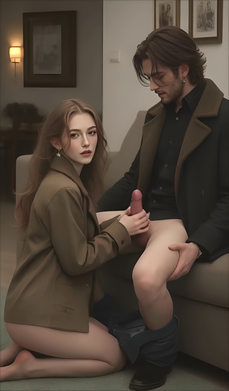 Sensual blowjob