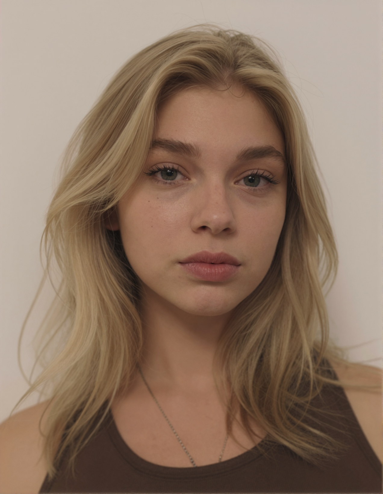 Tongue out and crossed eyes