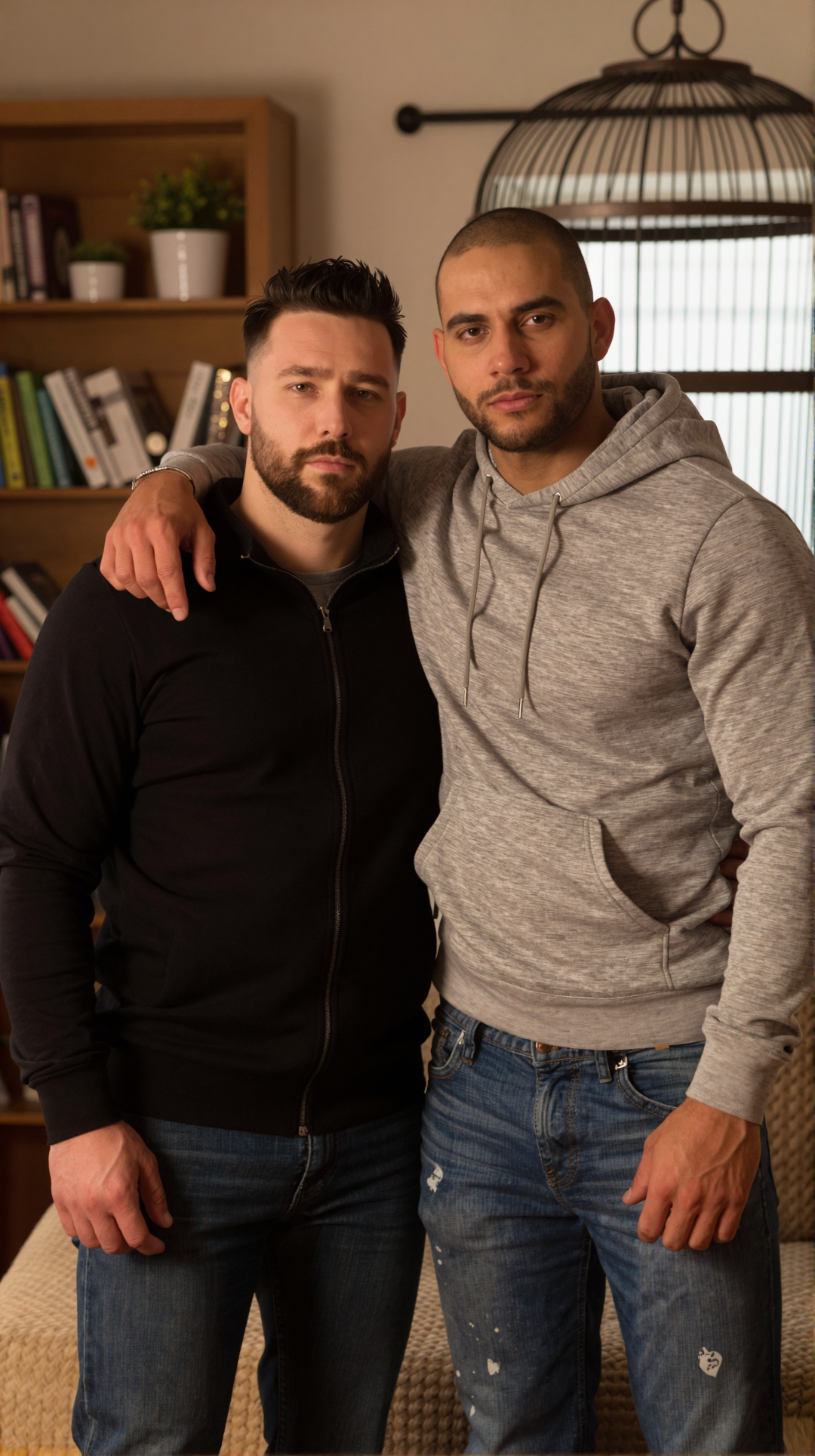 Gay Couple Sucking