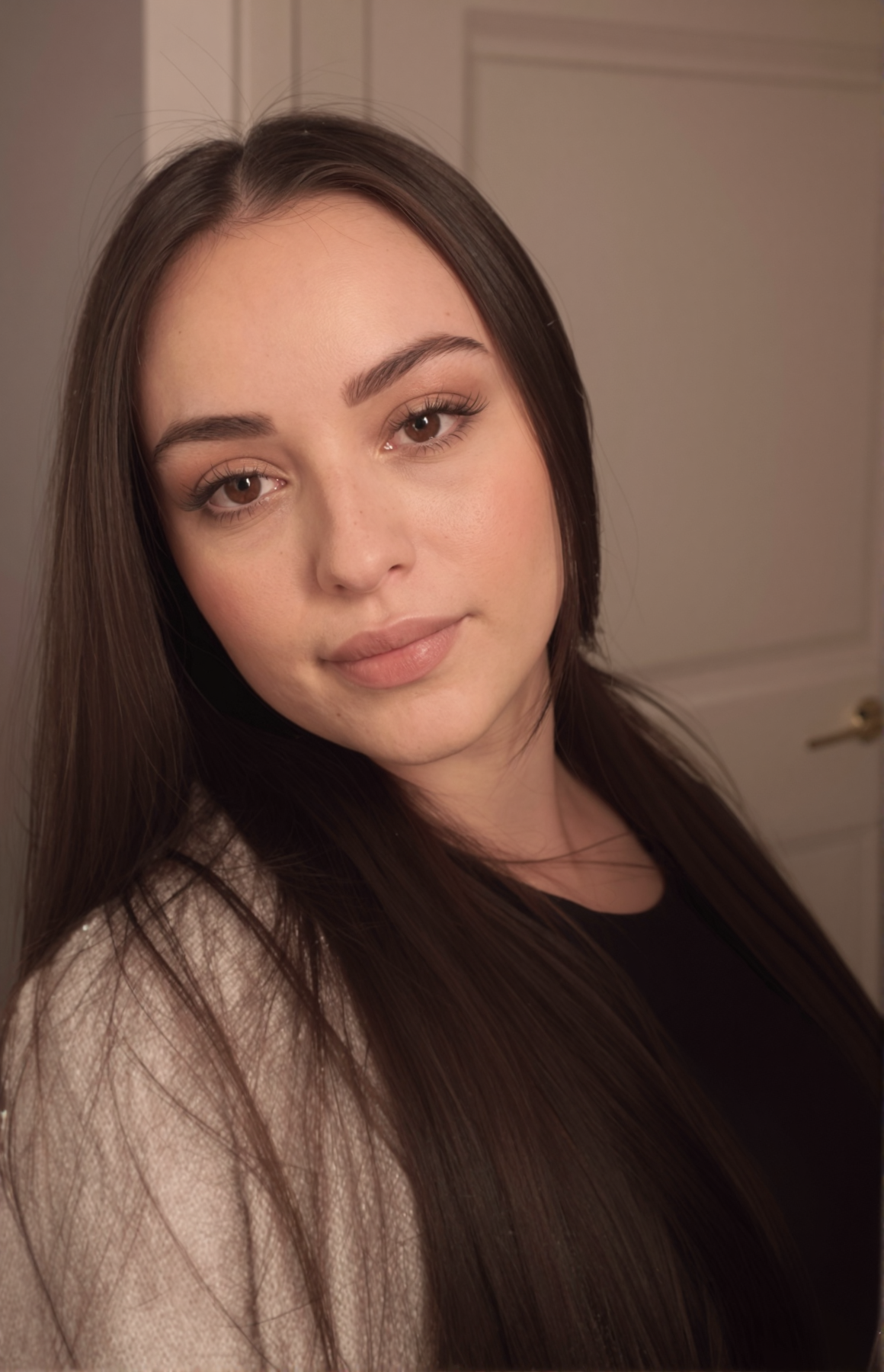 Laid Down Titfuck