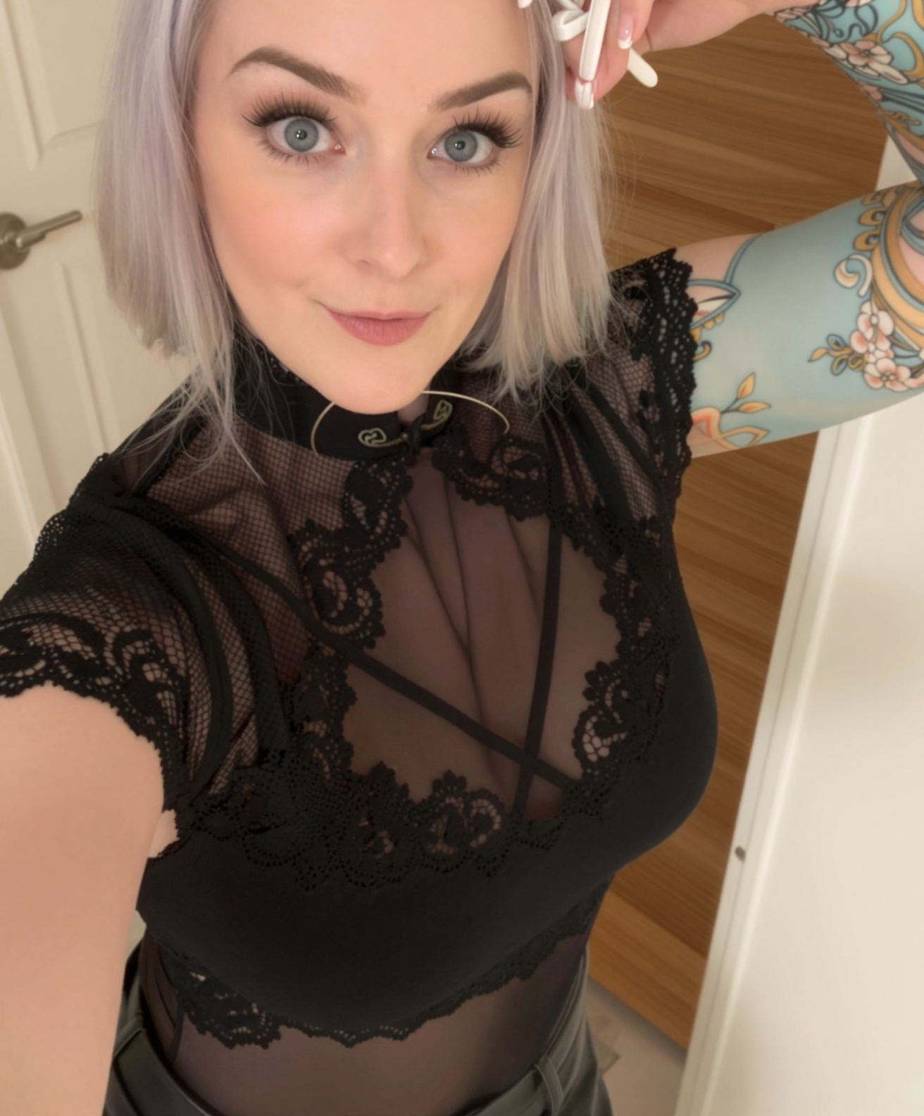 Stiff Long Nipple Undress
