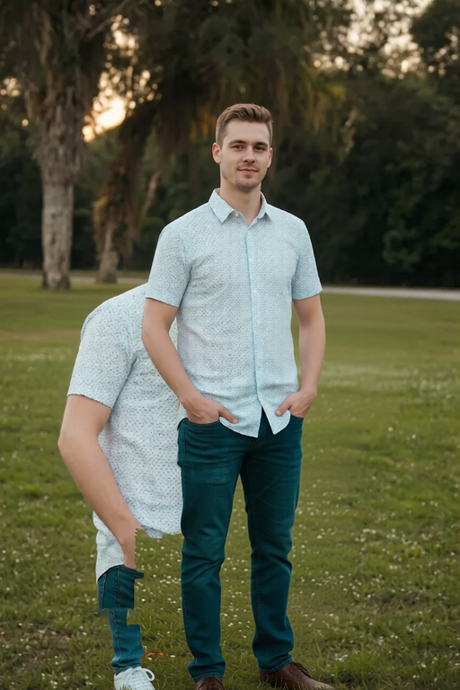 Couple - Kissing while walking