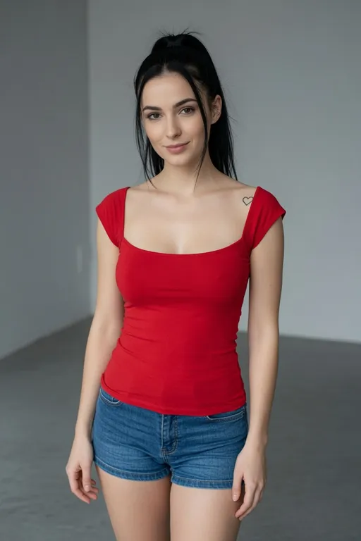 Undress Top & Kneeling