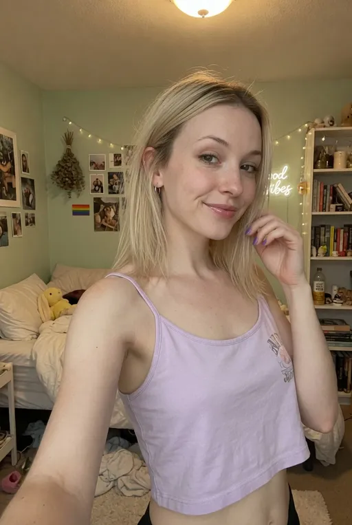 Lying Down Topless (Adaptive)